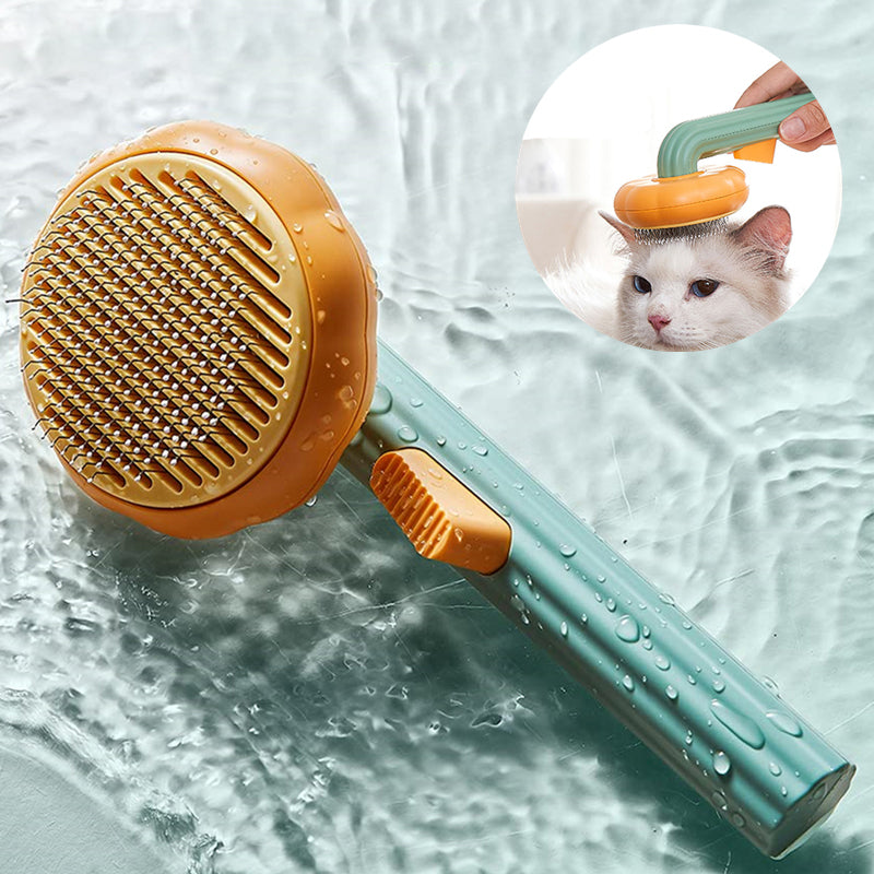 New Hand-held Steel Wire Self-cleaning Brush