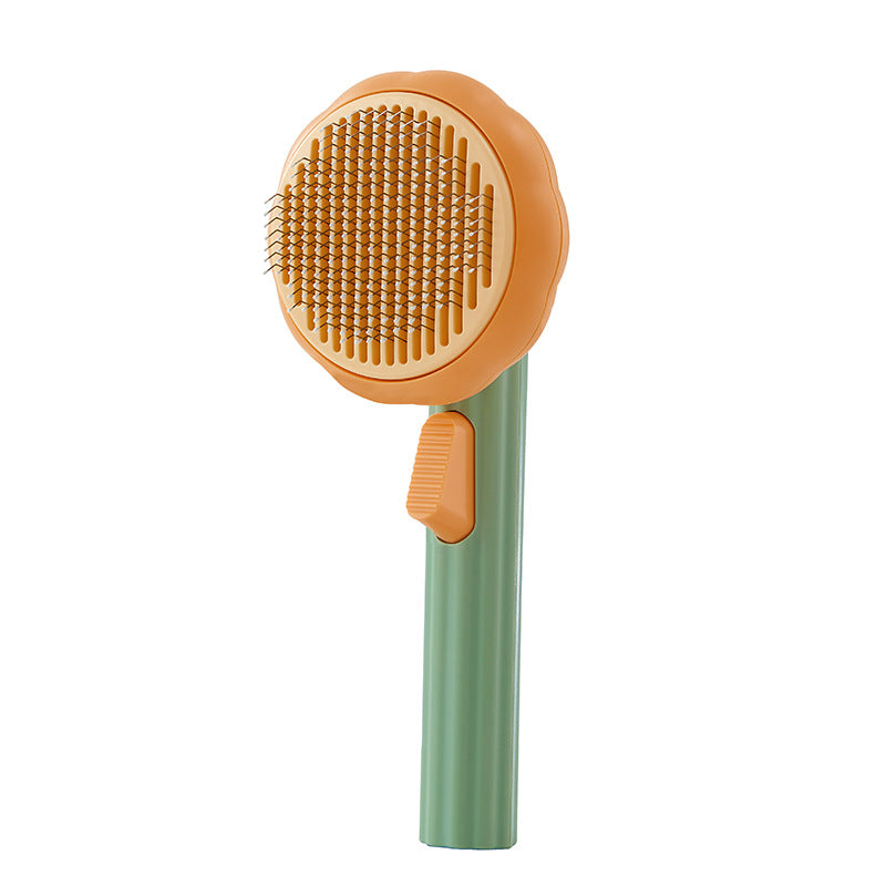 New Hand-held Steel Wire Self-cleaning Brush