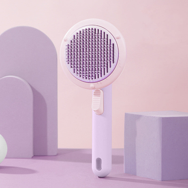 New Hand-held Steel Wire Self-cleaning Brush